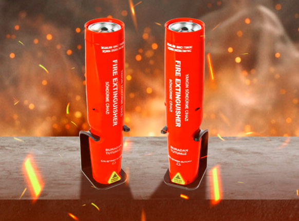 PF1 Aerosol Yangın Söndürücü-Taşınabilir Yangın Söndürme Tüpü-Ev Araç Ofis