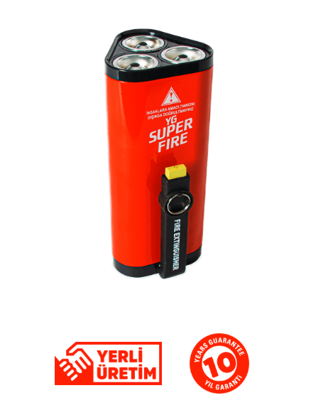 PF3 Triple Aerosol Yangın Söndürücü-Taşınabilir Yangın Söndürme Cihazı